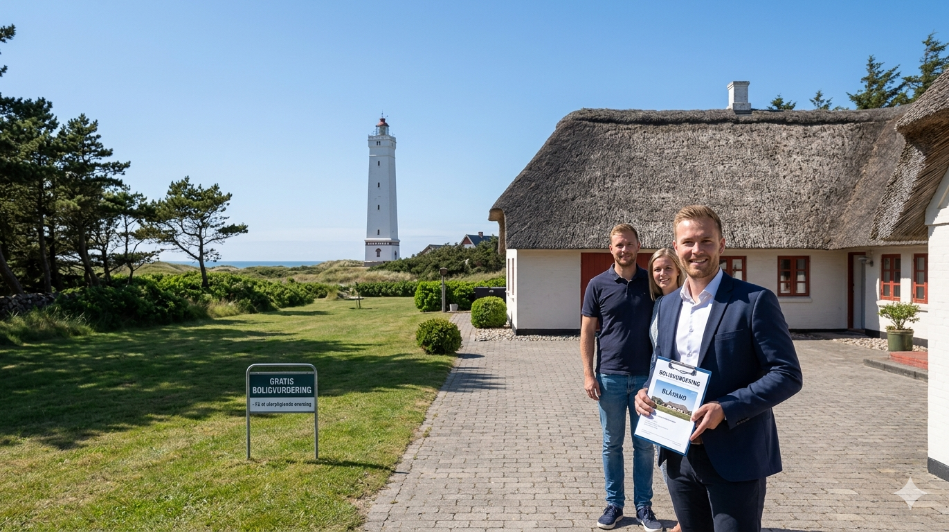 Sommerhus boligvurdering Blåvand – Danmarks vestligste punkt Vesterhav