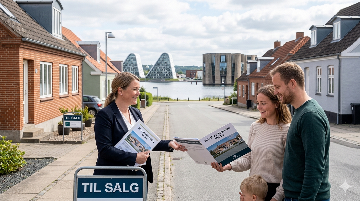 Boligvurdering Vejle – gratis lokal mæglervurdering i Vejle fjordby