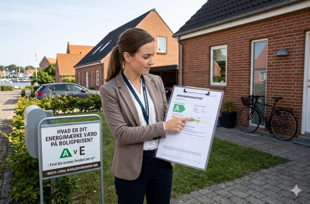 Hvad er mit energimærke værd på boligprisen?