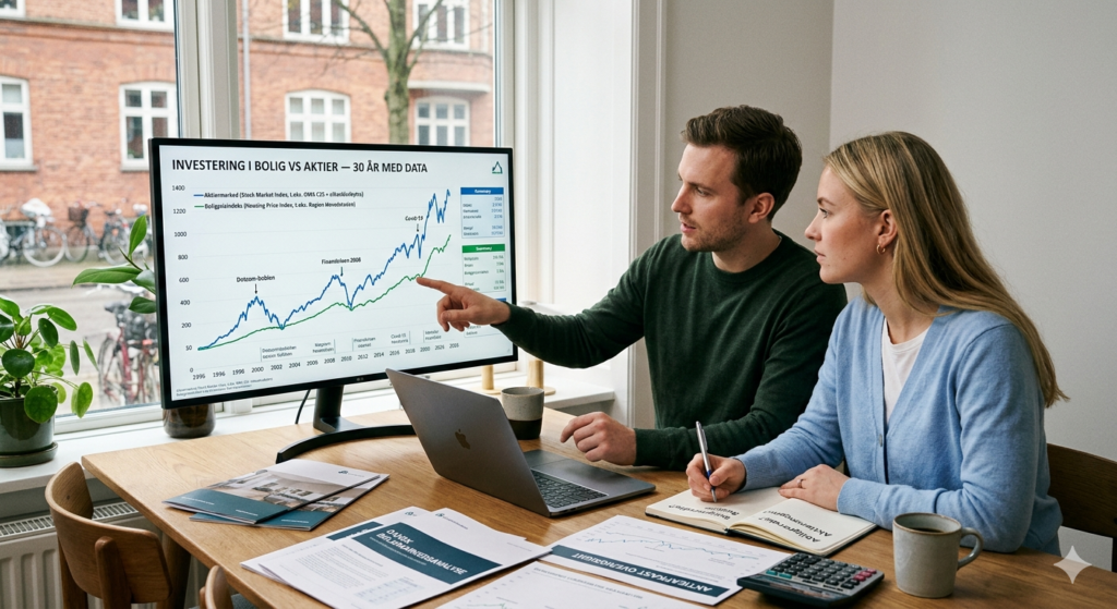 bolig eller aktier investering